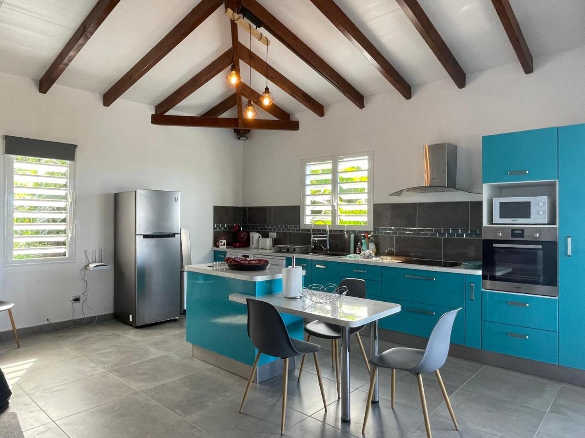 Les Villas Pameyaque 2 F2 Avec 1 Piscine Et 1 F3 Avec 1 Piscine, Superbe Vue Sur La Mer Riviere-Salee Dış mekan fotoğraf