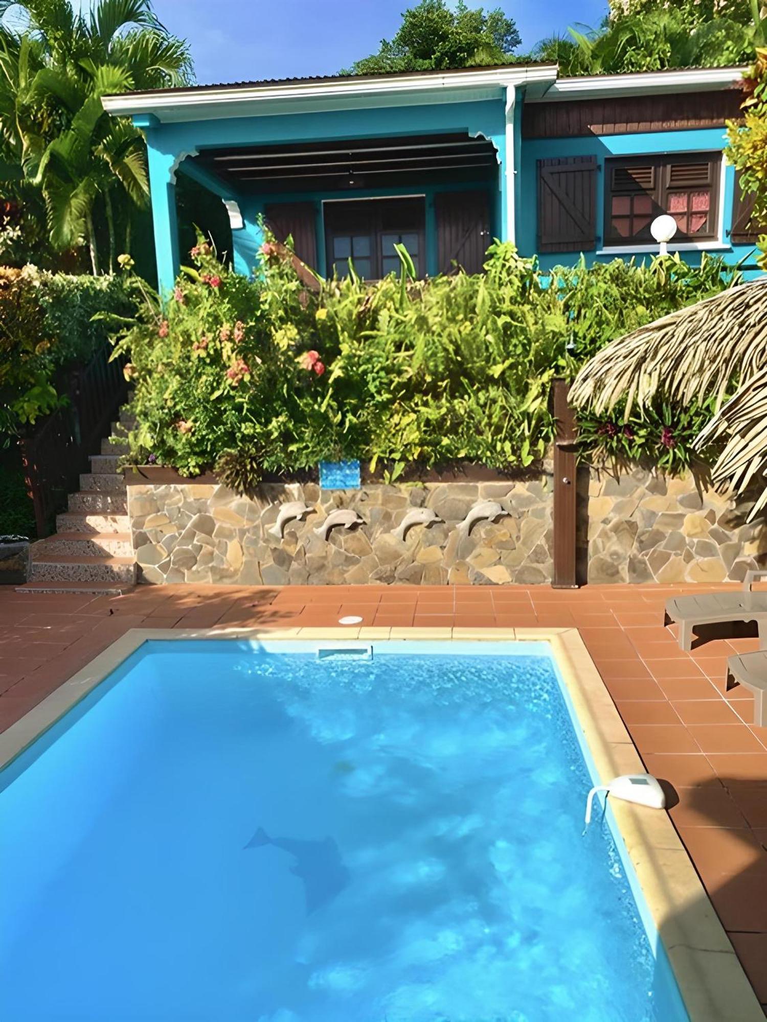 Les Villas Pameyaque 2 F2 Avec 1 Piscine Et 1 F3 Avec 1 Piscine, Superbe Vue Sur La Mer Riviere-Salee Dış mekan fotoğraf