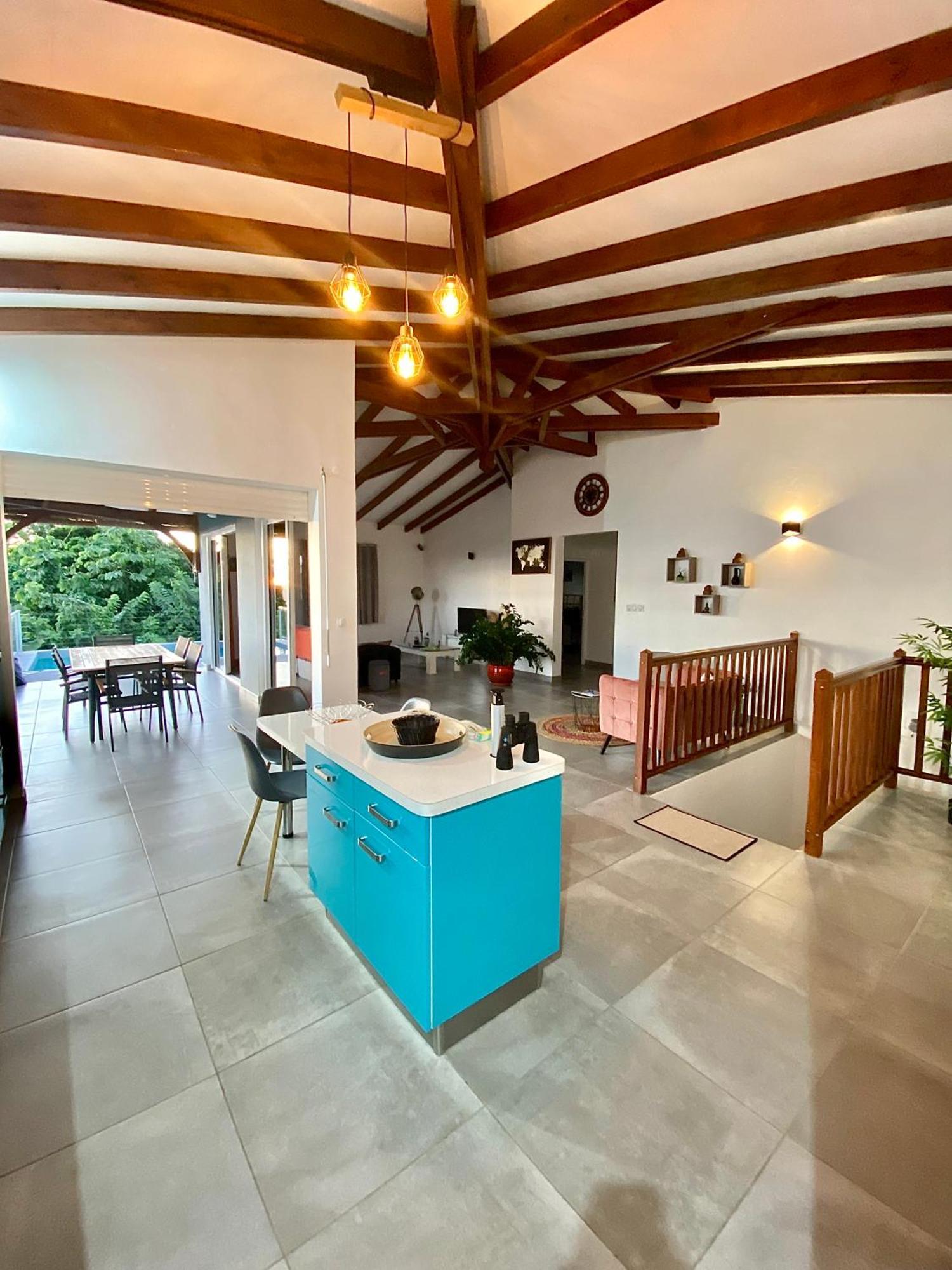 Les Villas Pameyaque 2 F2 Avec 1 Piscine Et 1 F3 Avec 1 Piscine, Superbe Vue Sur La Mer Riviere-Salee Dış mekan fotoğraf