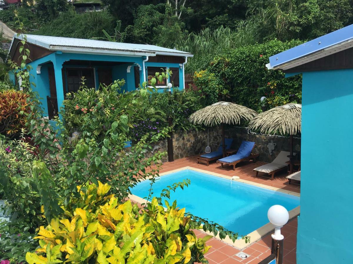 Les Villas Pameyaque 2 F2 Avec 1 Piscine Et 1 F3 Avec 1 Piscine, Superbe Vue Sur La Mer Riviere-Salee Dış mekan fotoğraf